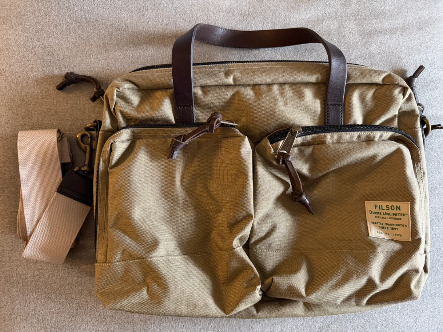 Filson Ducks Unlimited Dryden Briefcase