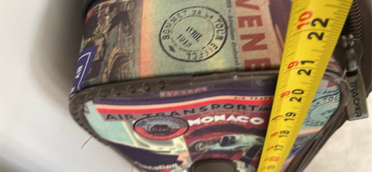 Vintage Travel Collage Suitcase - photo 5
