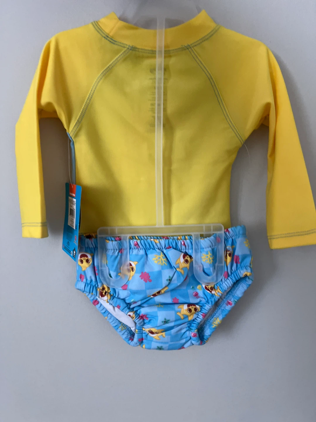 Baby Shark Swim Diaper Set 0-3M - photo 2