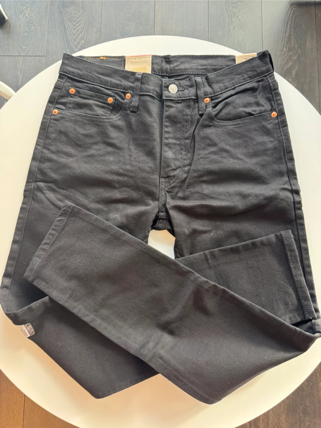 Brand new Levi's 512 Slim Taper Jeans Black W32 L32 - photo 3