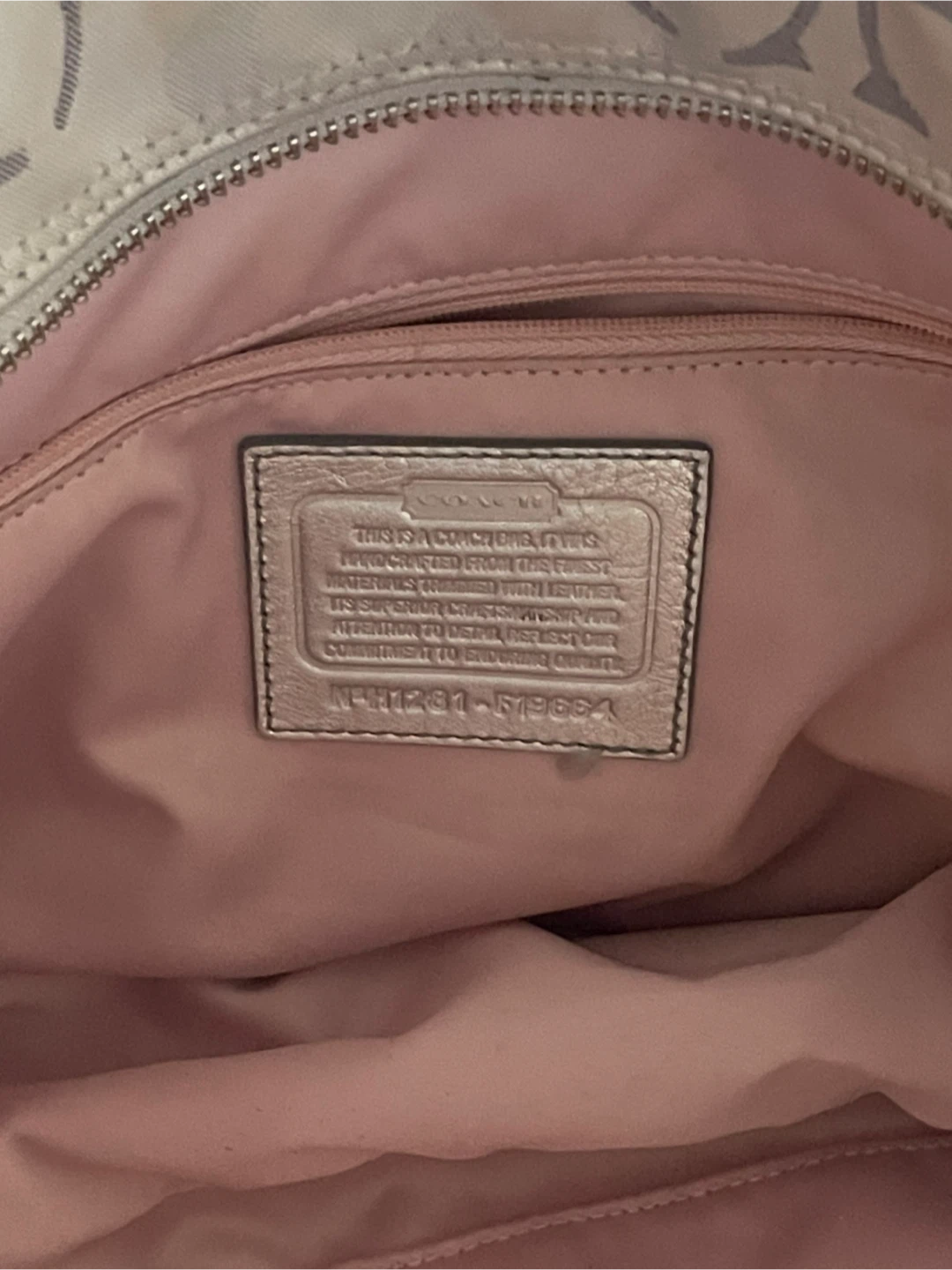 Coach Monogram light grey Tote Bag - photo 5