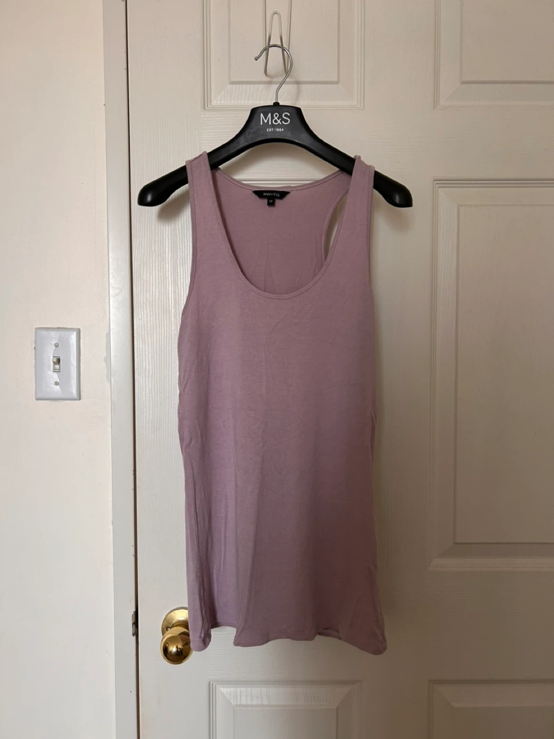 RW & CO. Tank Top Light Purple, Size Small
