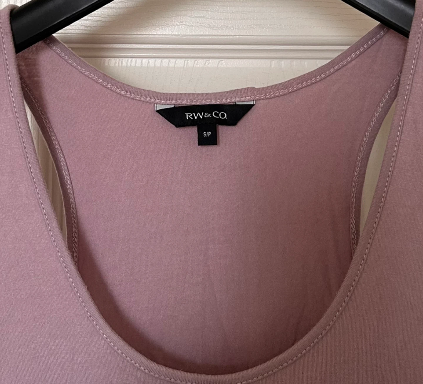 RW & CO. Tank Top Light Purple, Size Small - photo 2