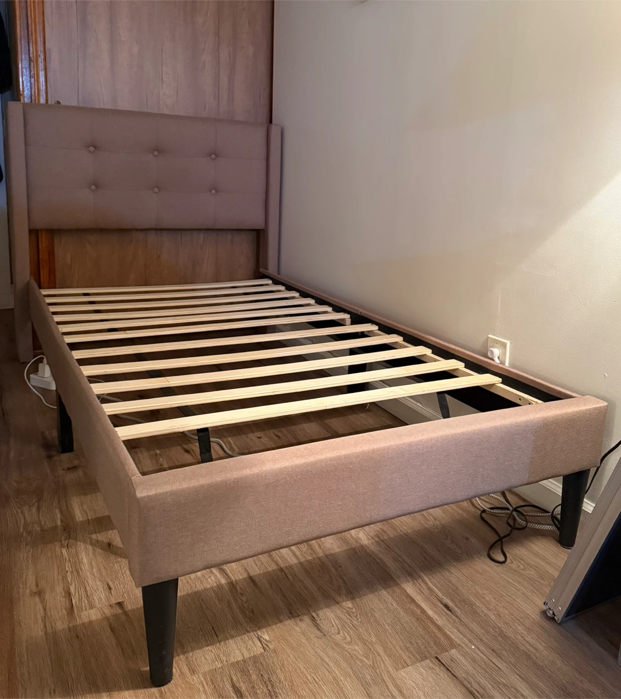 Free. Bed twin size, almost new