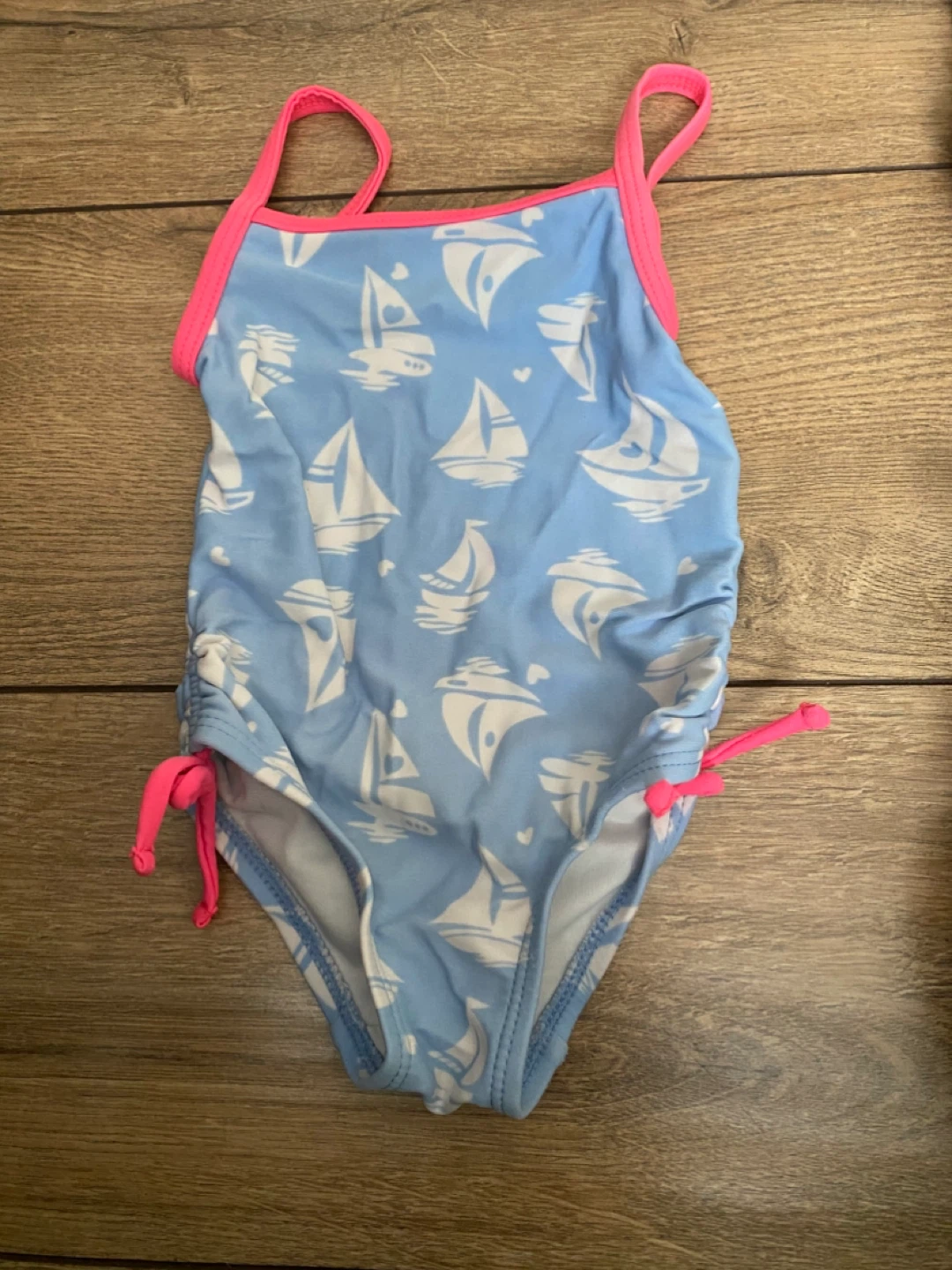Joe Fresh Baby Girls Swimsuit 3-6 Months Sailboat Print