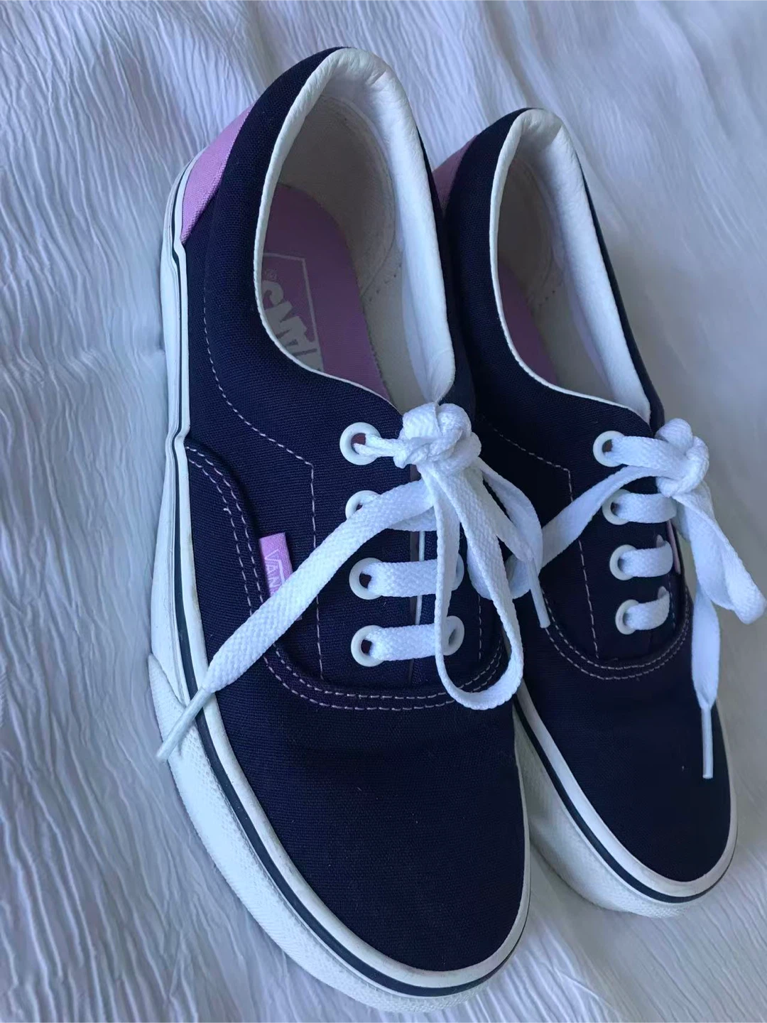 Vans Low Top Sneakers - Navy & Pink - photo 2