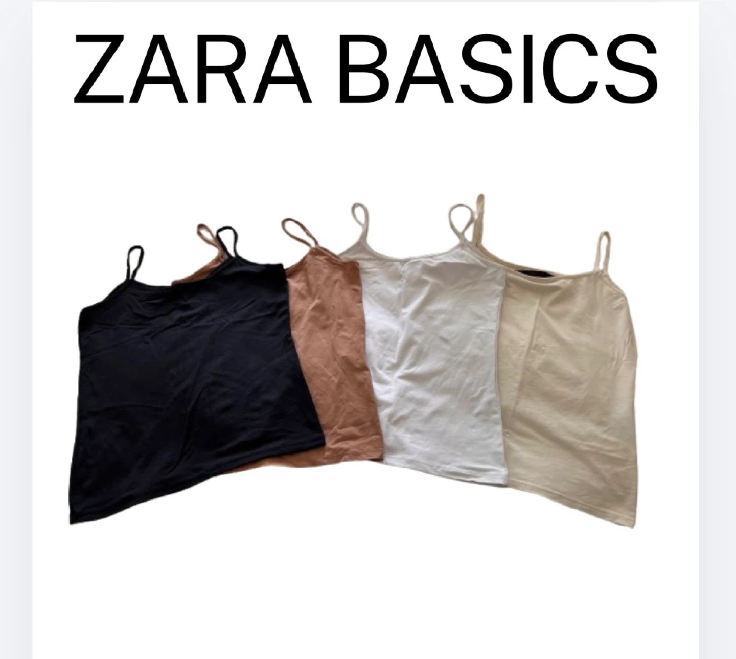 Zara Basics Camisoles