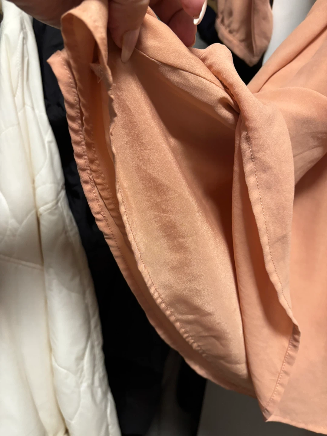 Women's Peach Lace Detail Dress - photo 5
