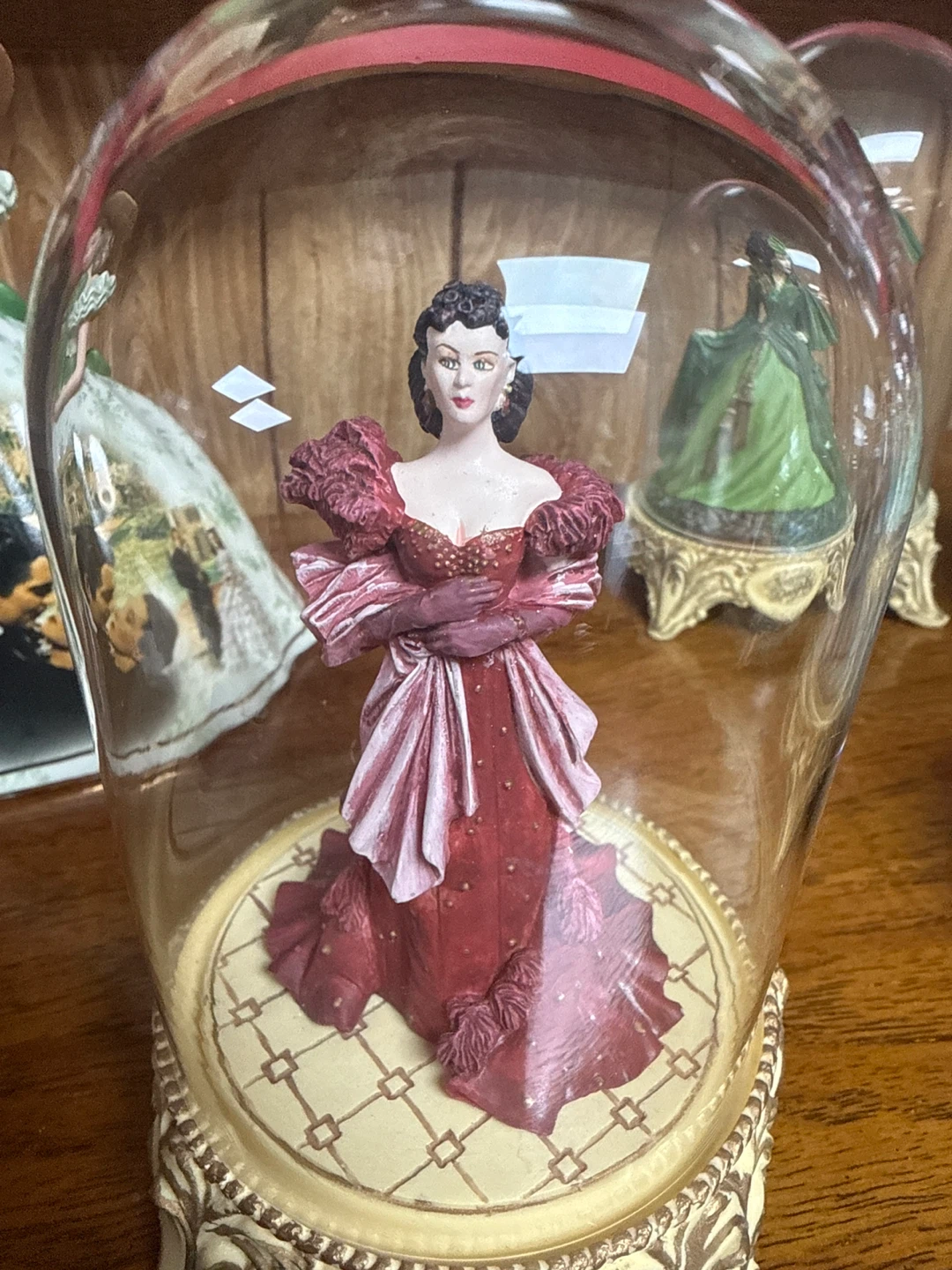 Scarlett O'Hara Doll in Glass Dome