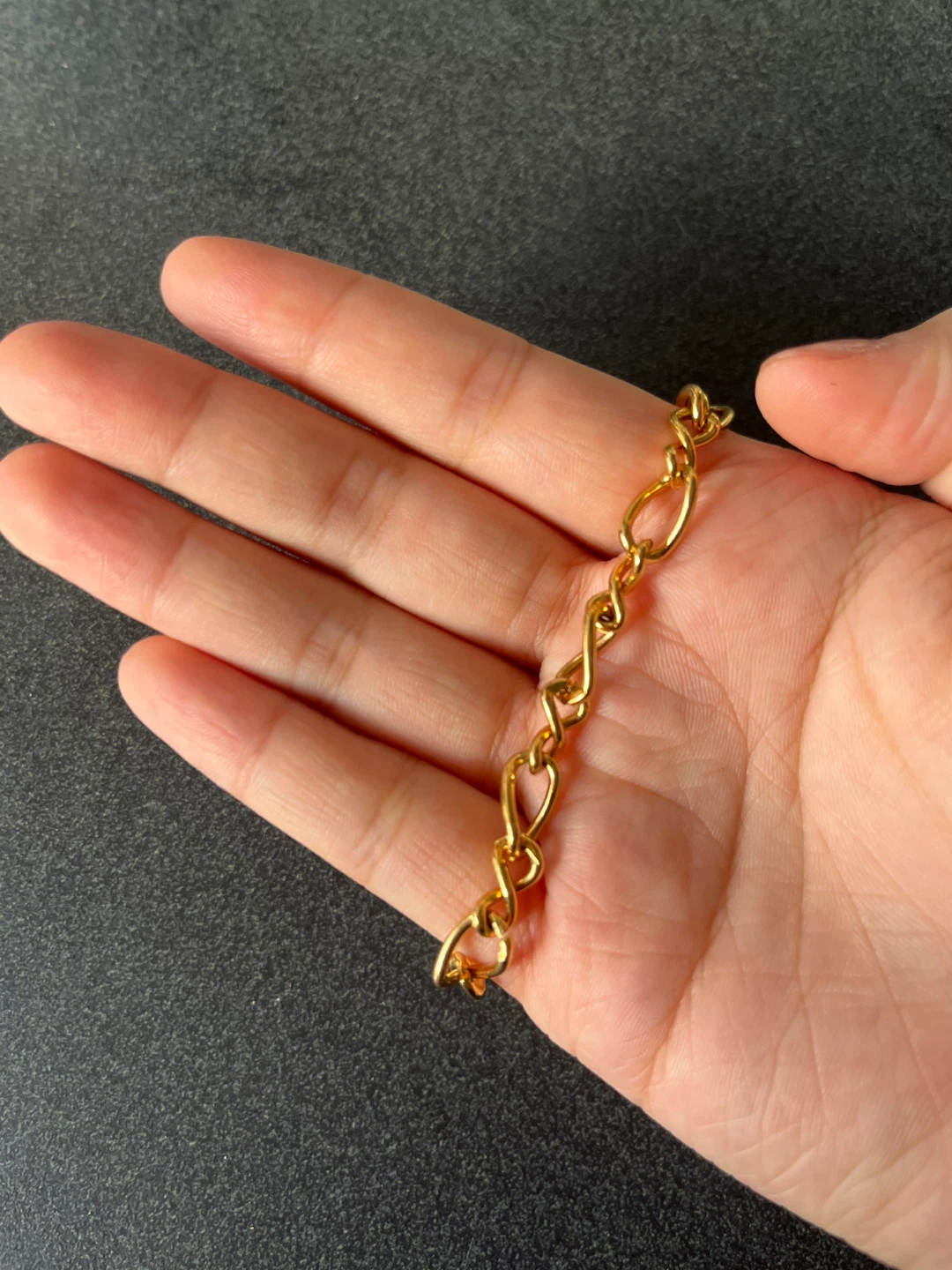 Gold Tone Chain Bracelet - photo 2