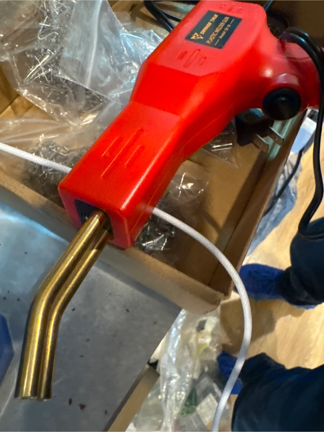 Orange True Plastic Welder Gun Model: Qr-50 - photo 5