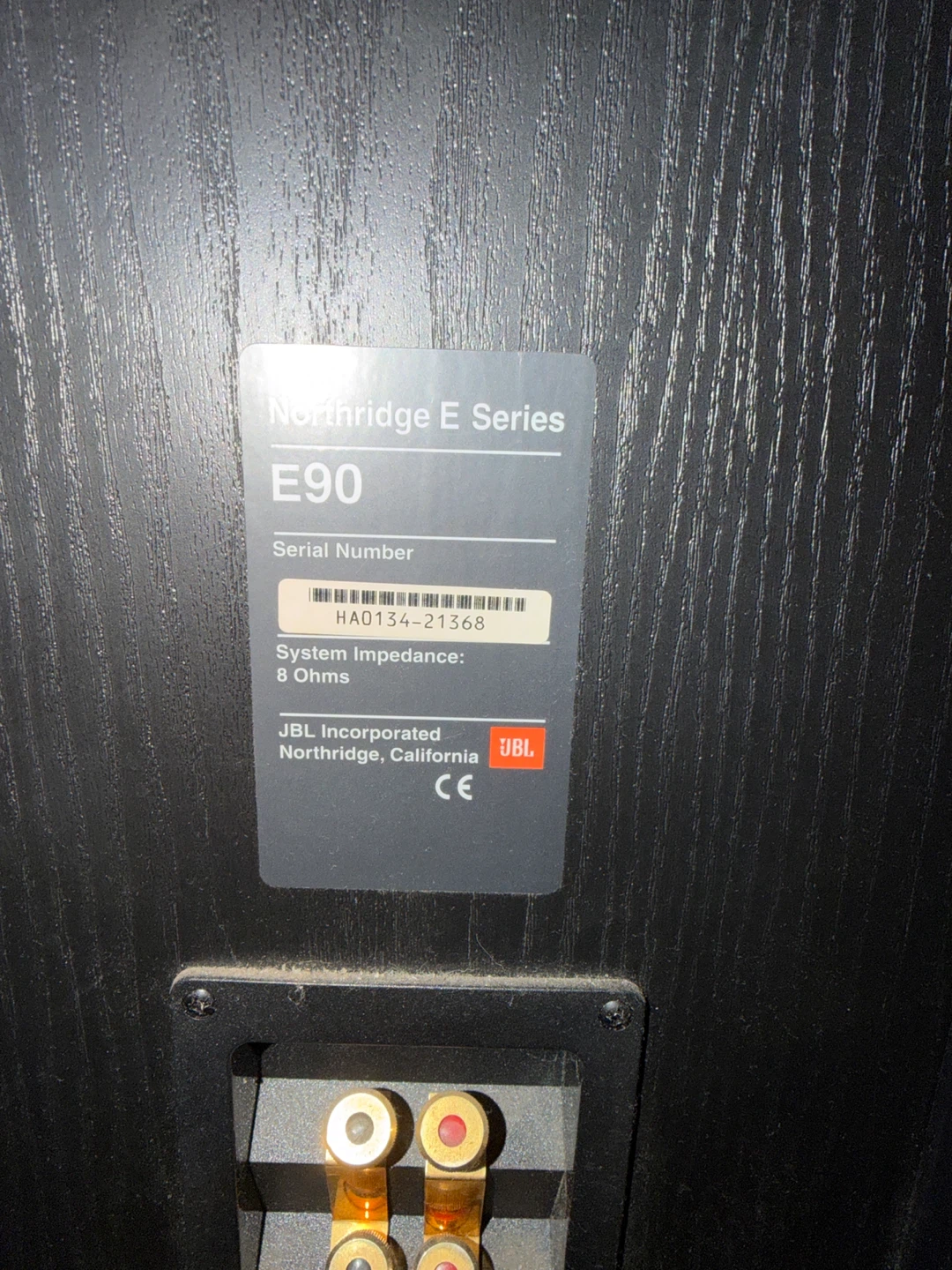 JBL Northridge E90 tower speakers - photo 3
