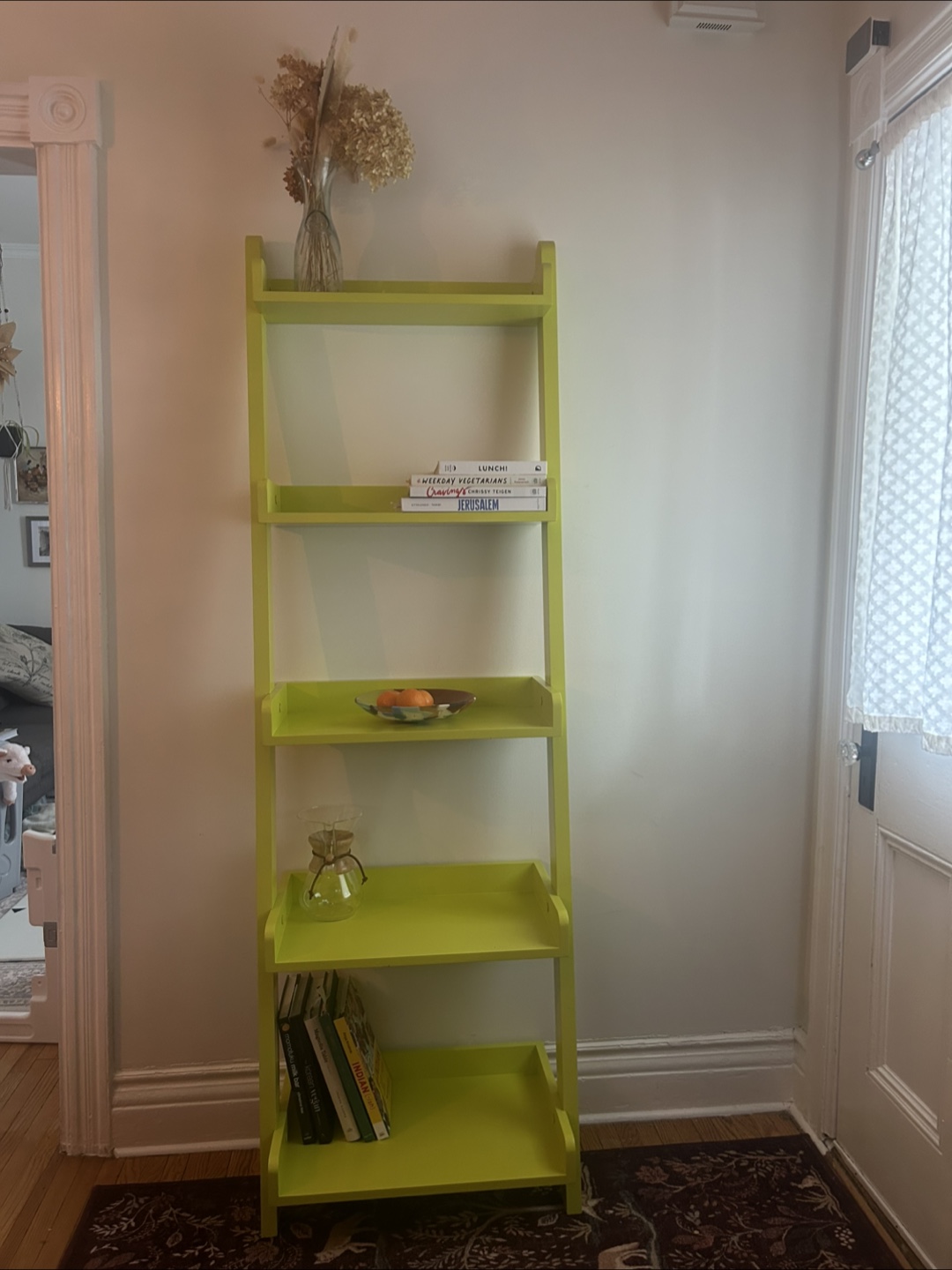 Ladder leaning shelf bookcase from EQ3