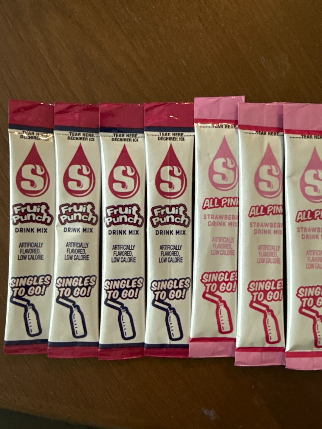 Starburst to Go Drink Mixes (Fruit Punch & All Pink Strawberry)