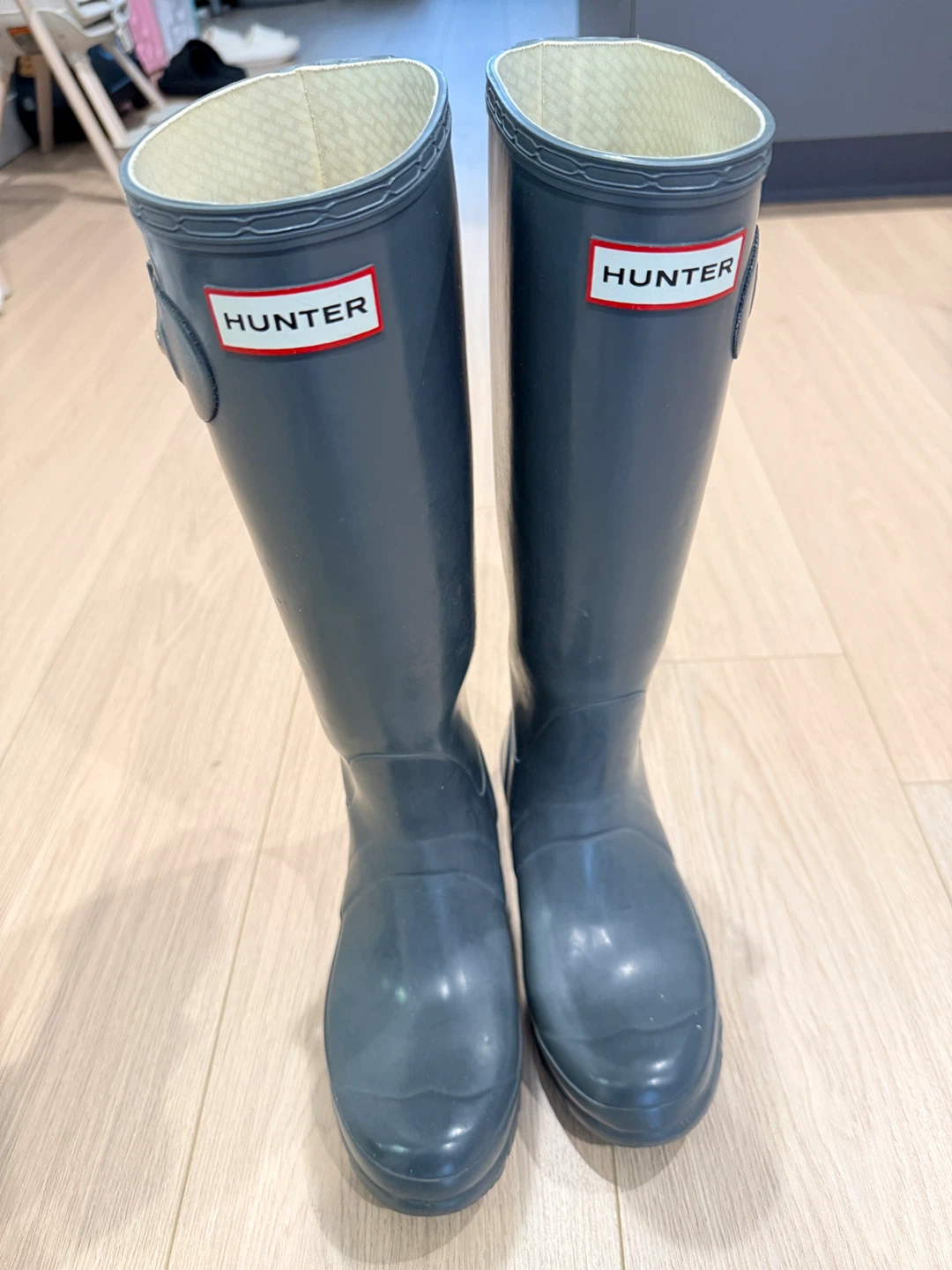 Hunter Rain Boots - Grey