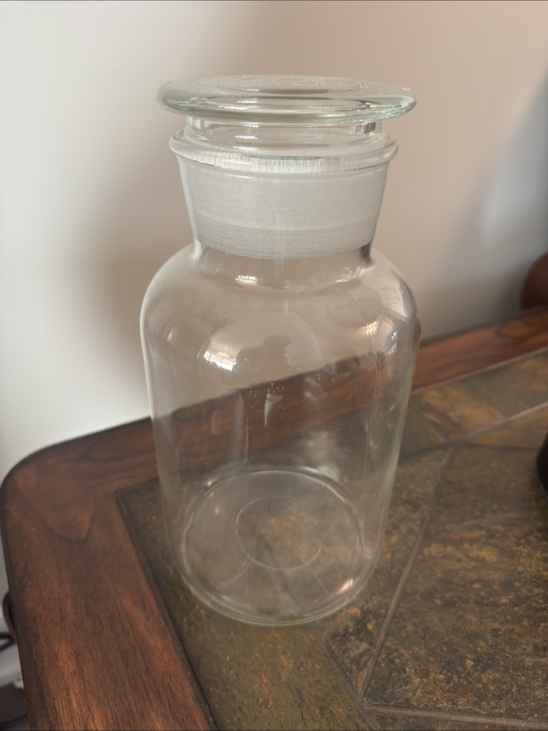 Vintage Glass Apothecary Jar