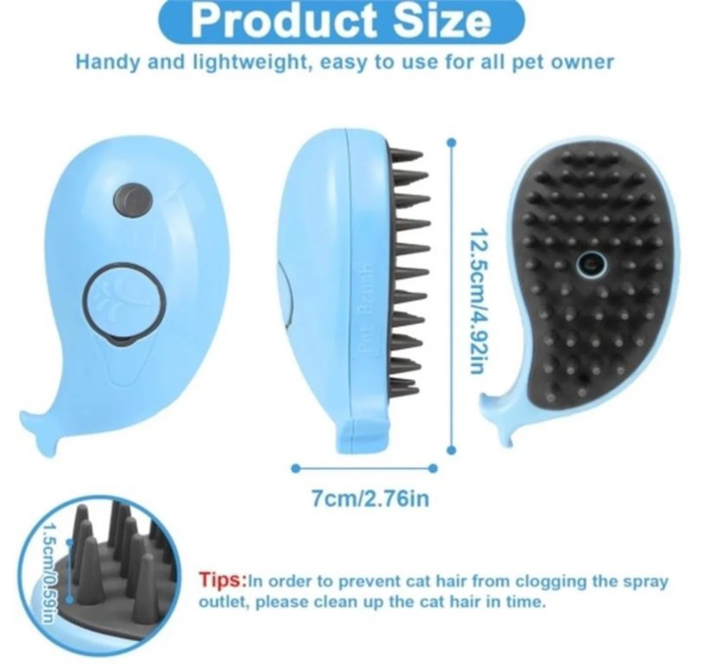 Brand new Pet Spray Massage Comb - photo 2