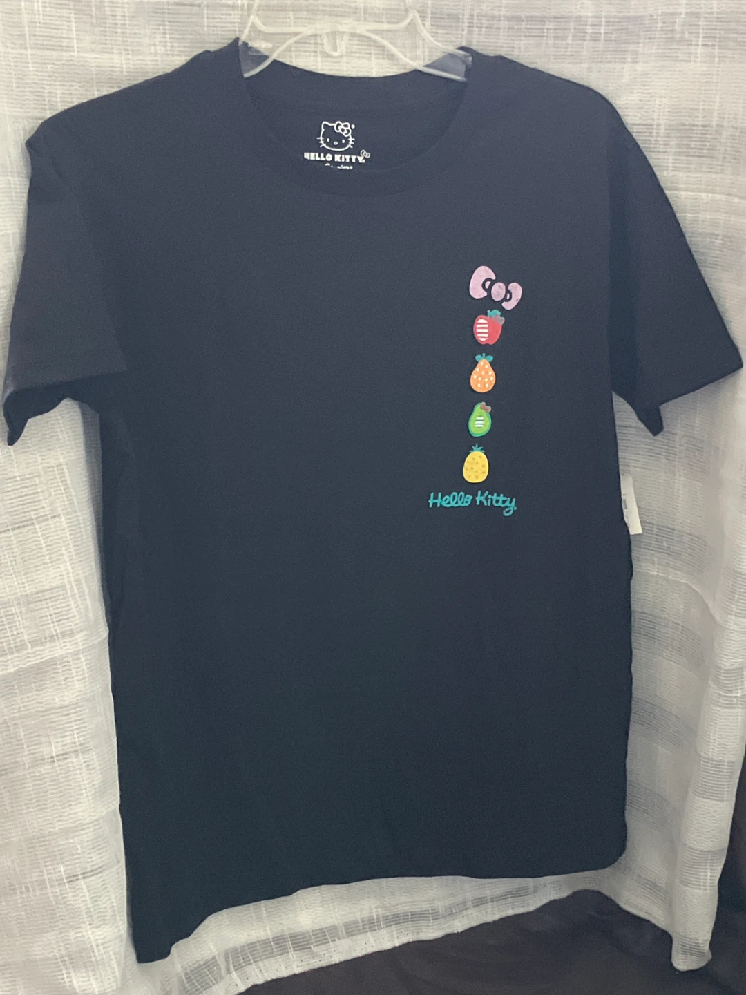 Hello Kitty "From The Farm" Black T-Shirt