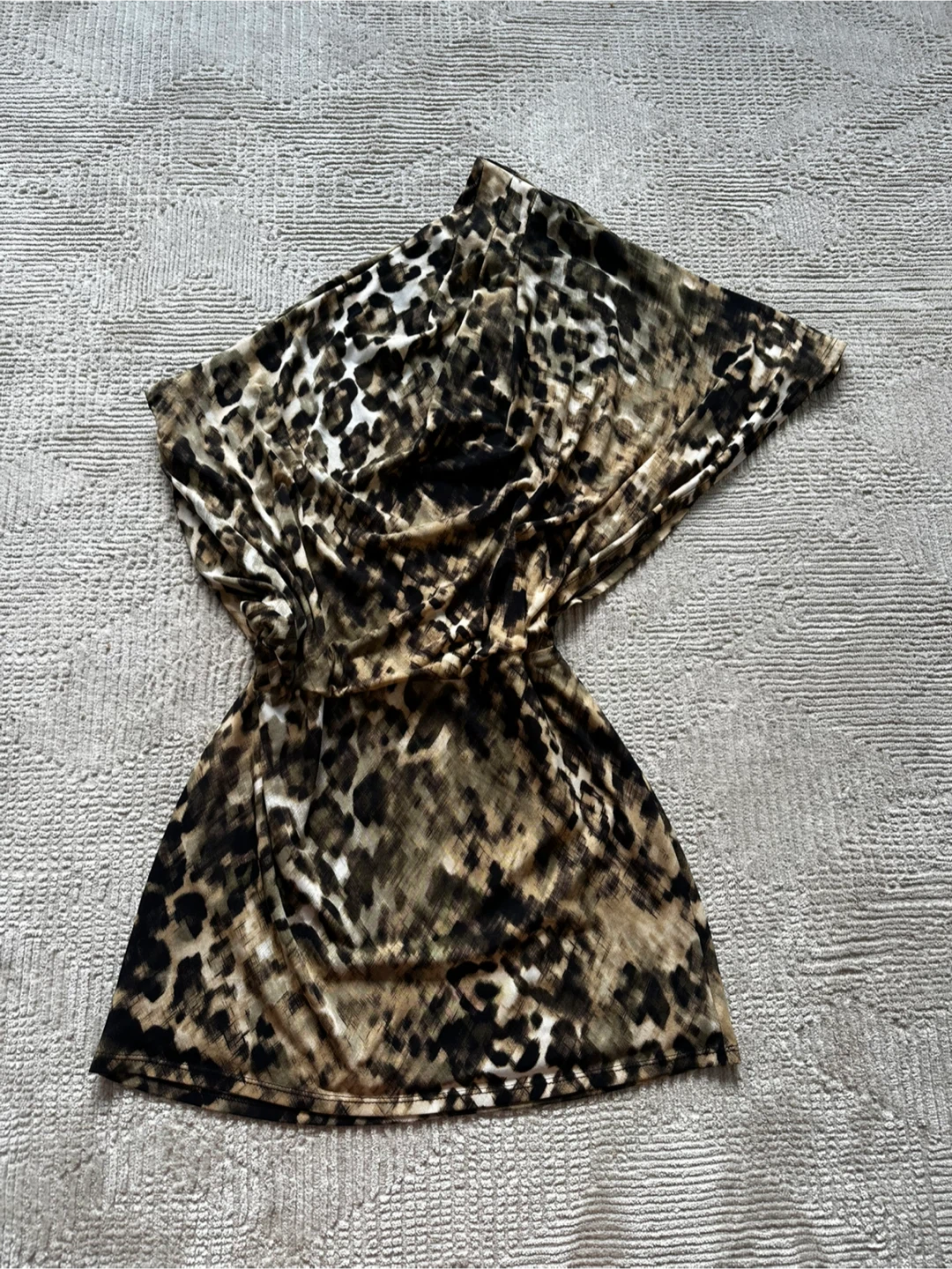 Jessica Howard Women's Leopard Print Dress Size 8