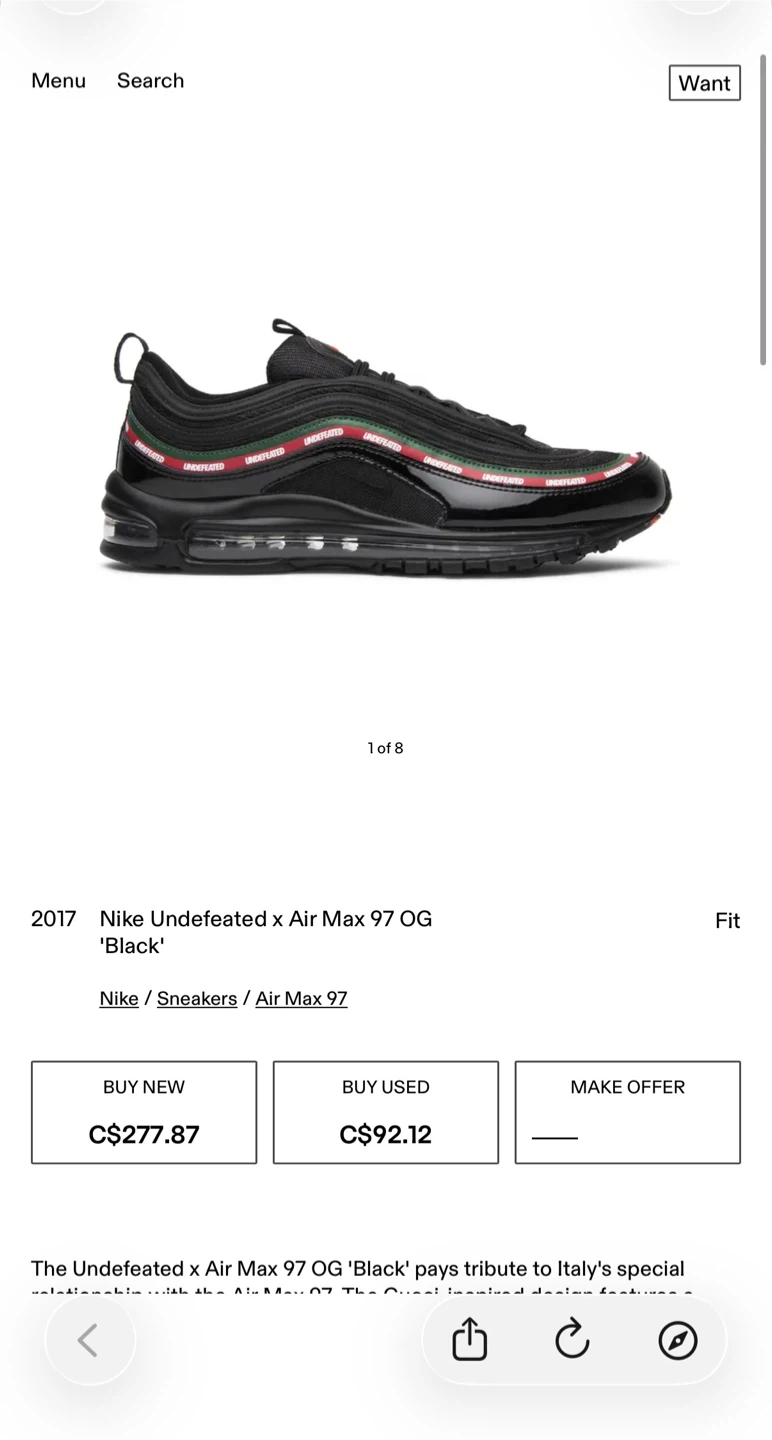 Fashion shoes (Air max 97) - photo 2