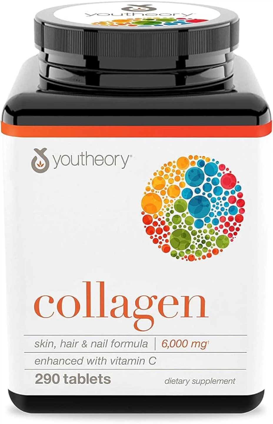 Youtheory Collagen Skin, Hair & Nail Formula with Vitamin C