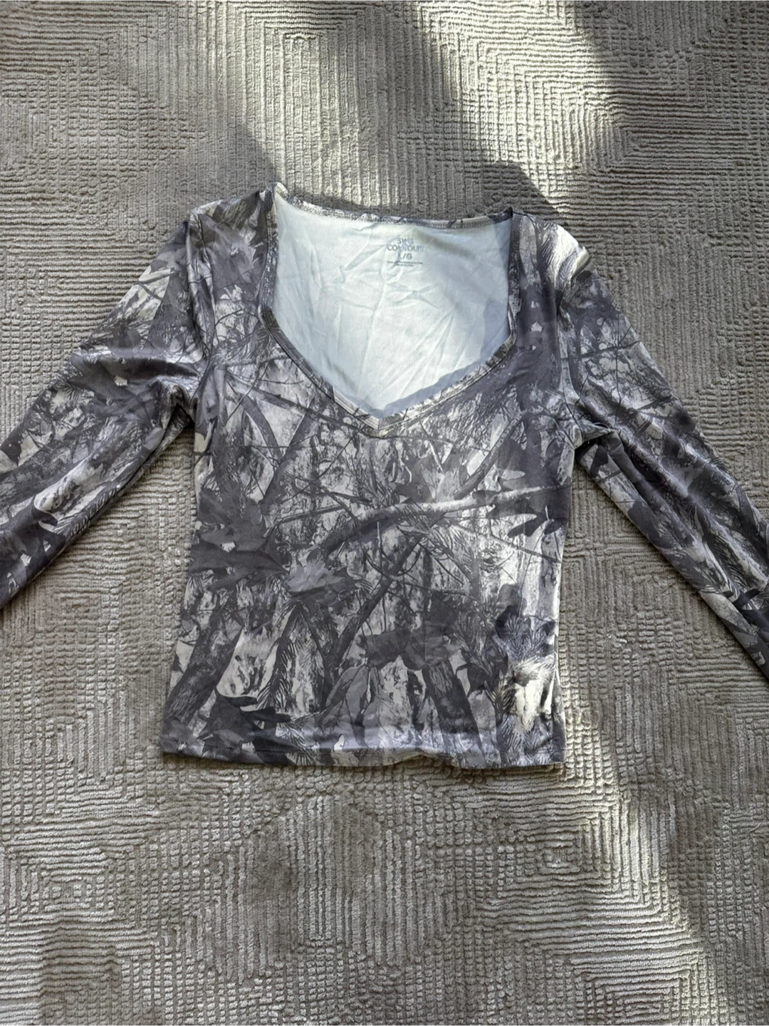SWS Contour Camouflage Long Sleeve Shirt - Size L