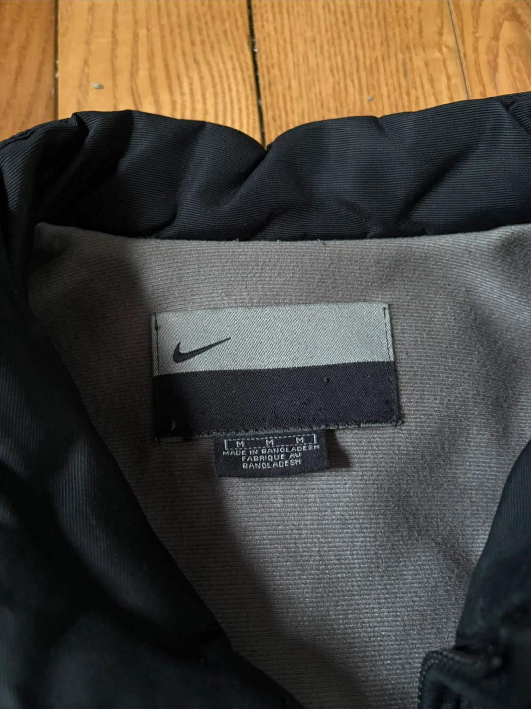 Vintage Nike y2k Quilted Bomber Jacket M acg air jordan - photo 4