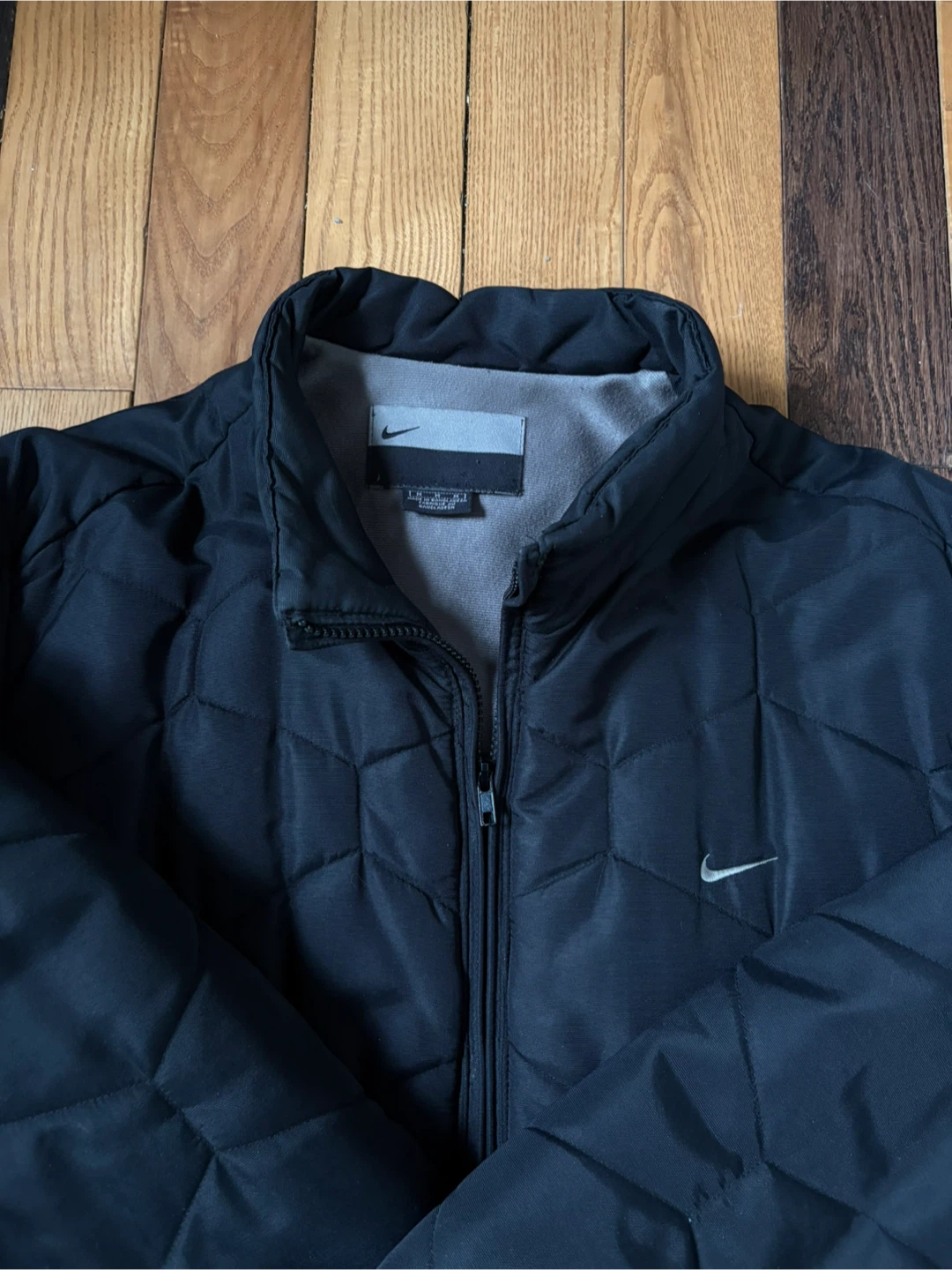 Vintage Nike y2k Quilted Bomber Jacket M acg air jordan - photo 2
