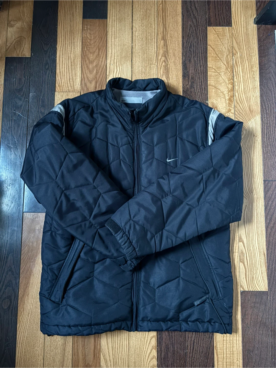 Vintage Nike y2k Quilted Bomber Jacket M acg air jordan