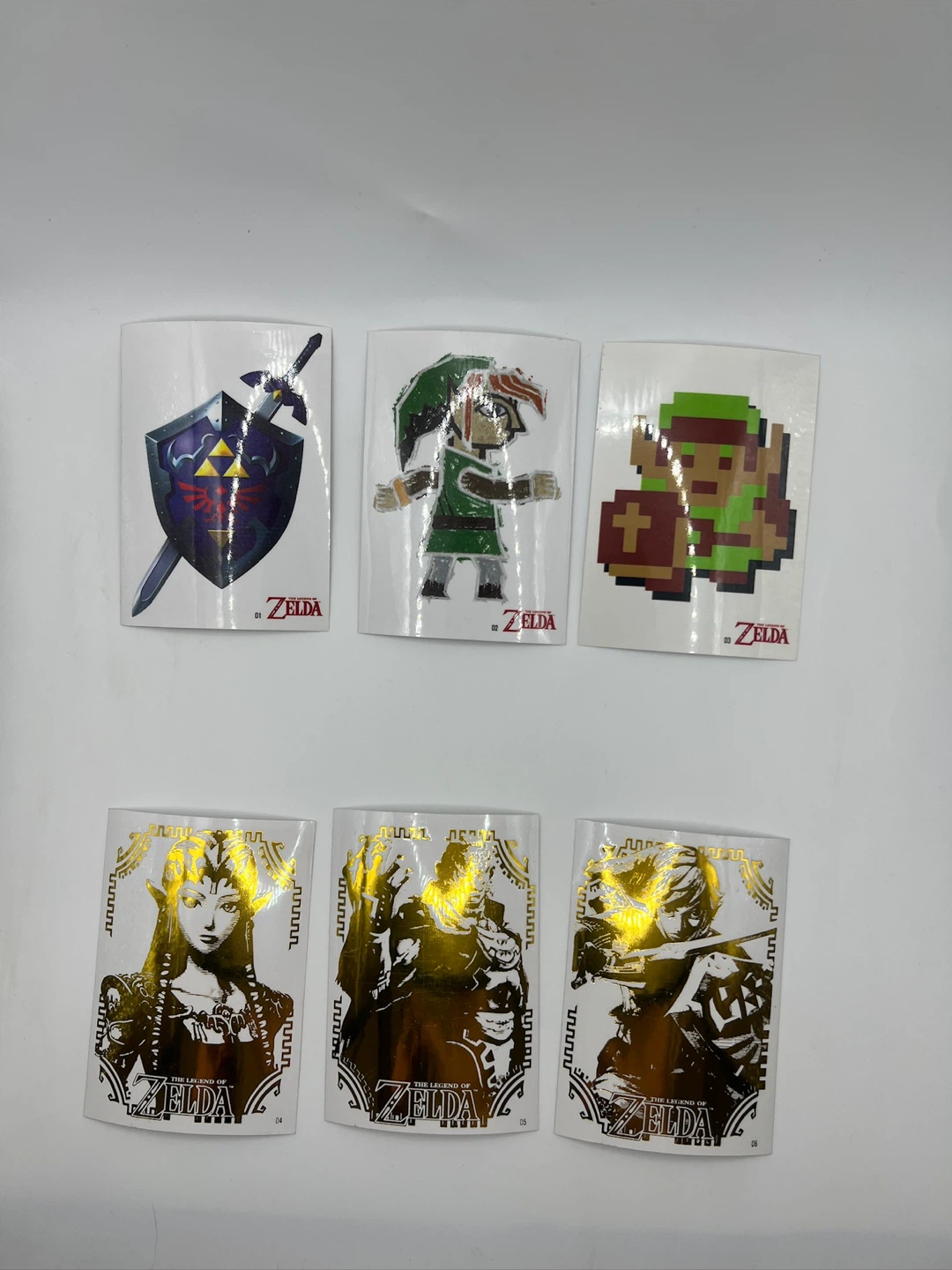 Legend of Zelda complete decal set 1-12