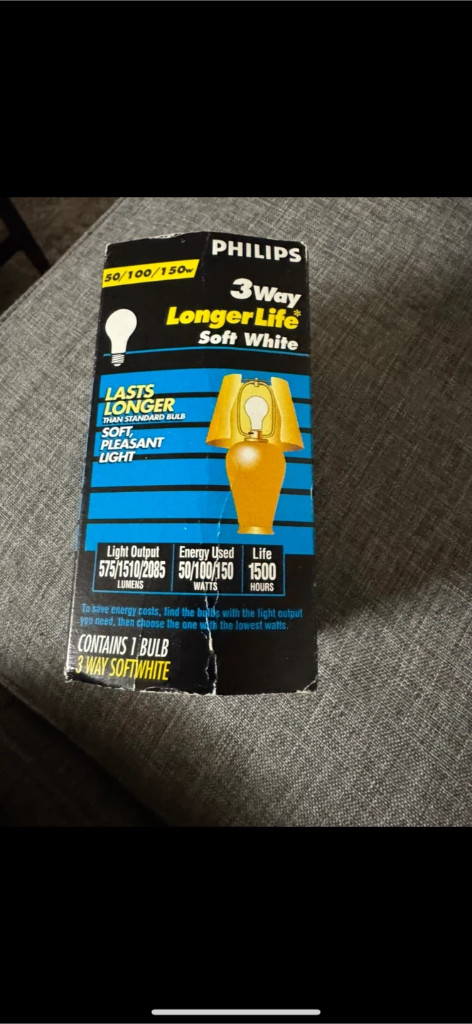 Philips 3Way LongerLife Soft White Light Bulb