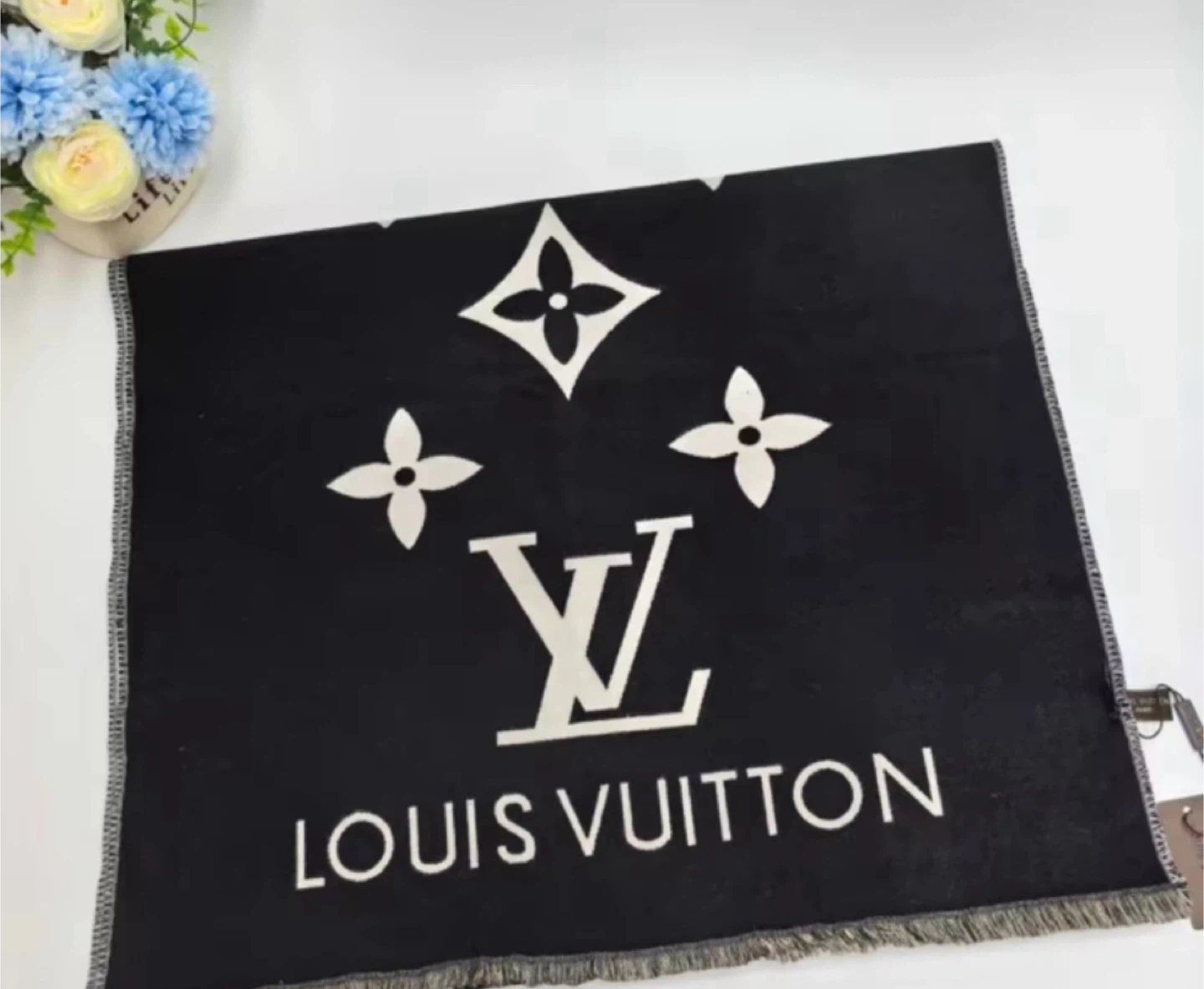 Lv Monogram Scarf
