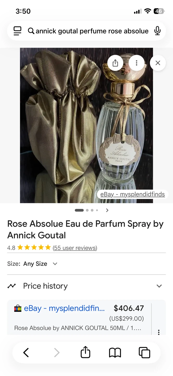 Annick Goutal Rose Absolue Eau de Parfum Spray 50ml - photo 2