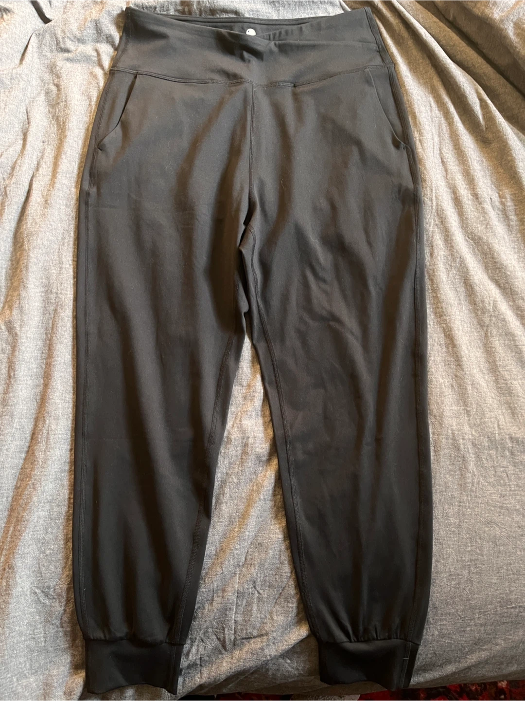 Yogalicious LUX black leggings joggers, size L