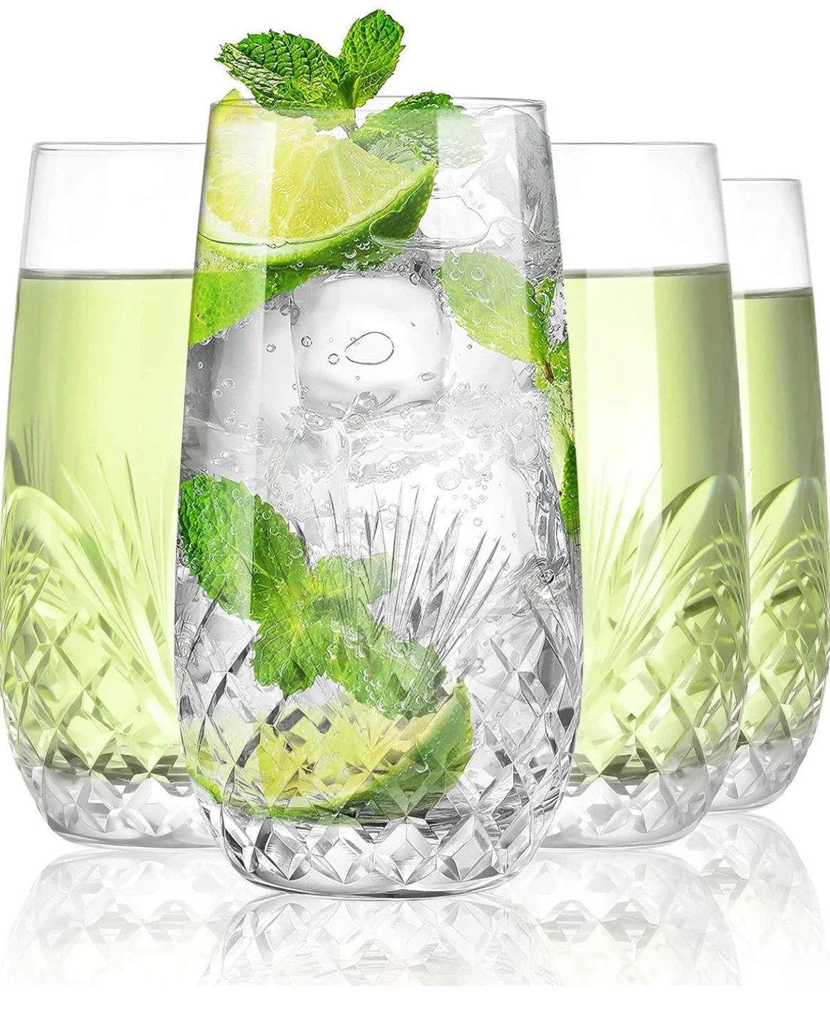 Crystal Highball Glasses (12 glasses)