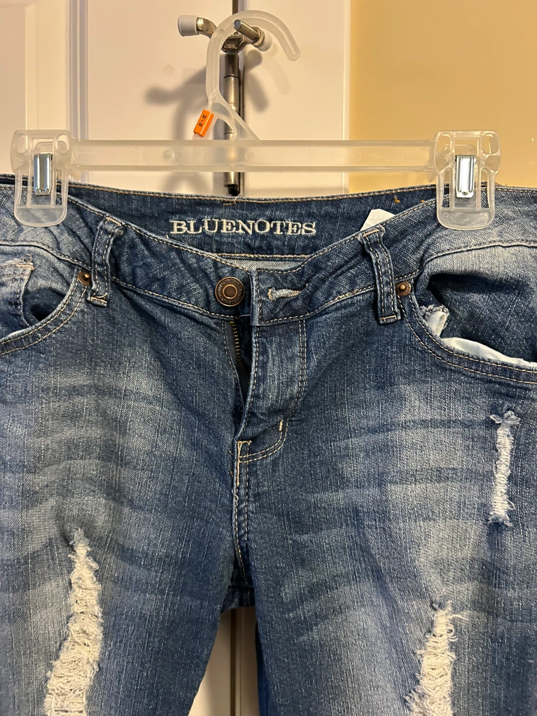 Blue Notes Women's Jeans Size 30/32 Distressed Bootcut - photo 4