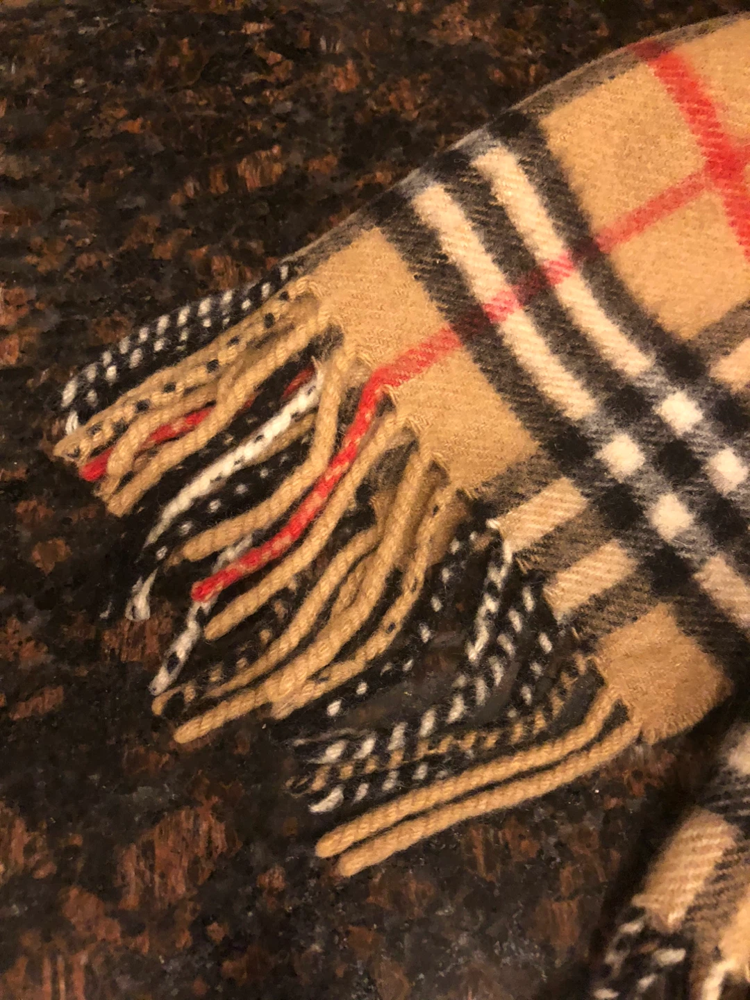Burberrys cashmere vintage scarf - photo 2