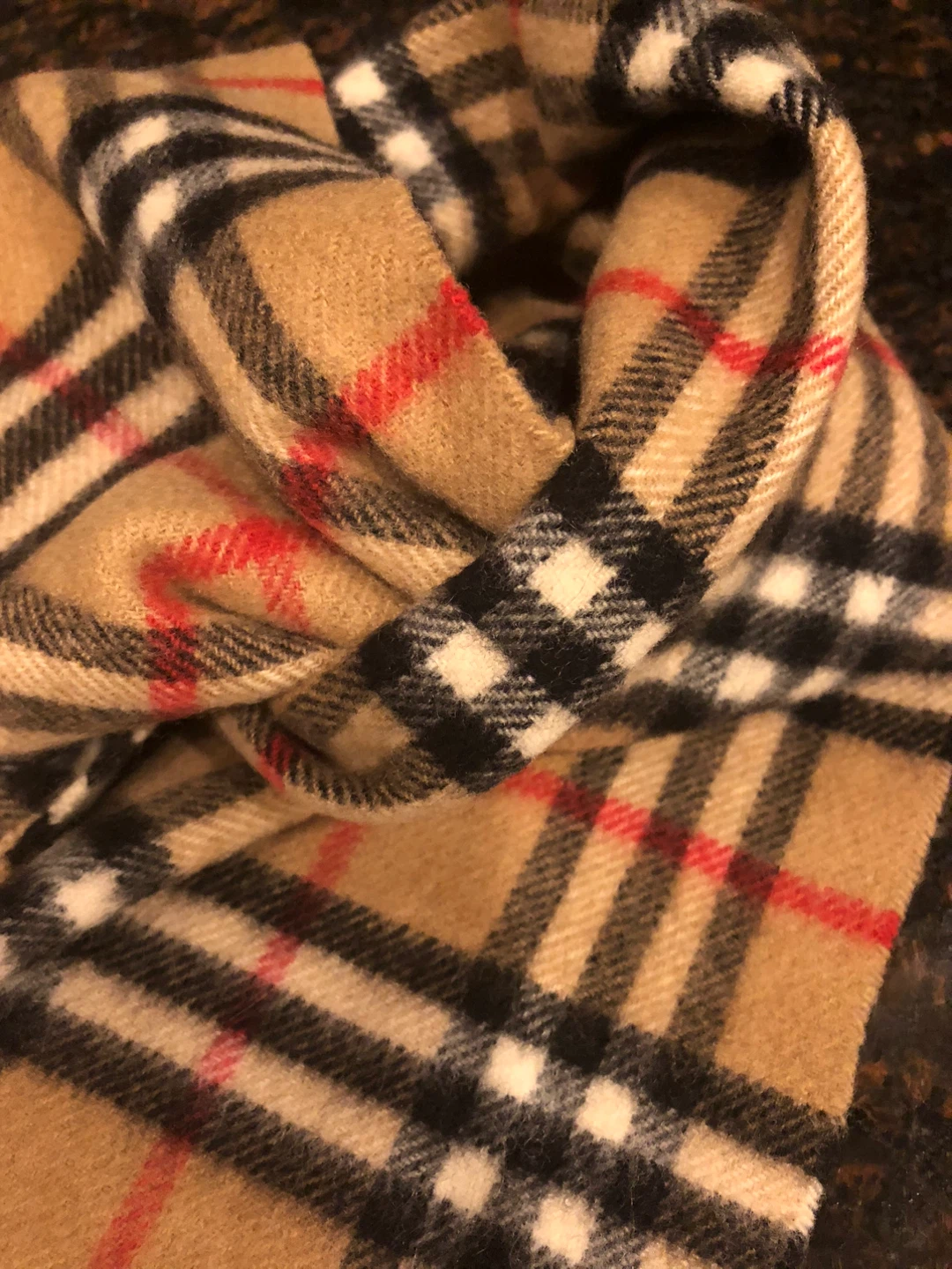 Burberrys cashmere vintage scarf - photo 5