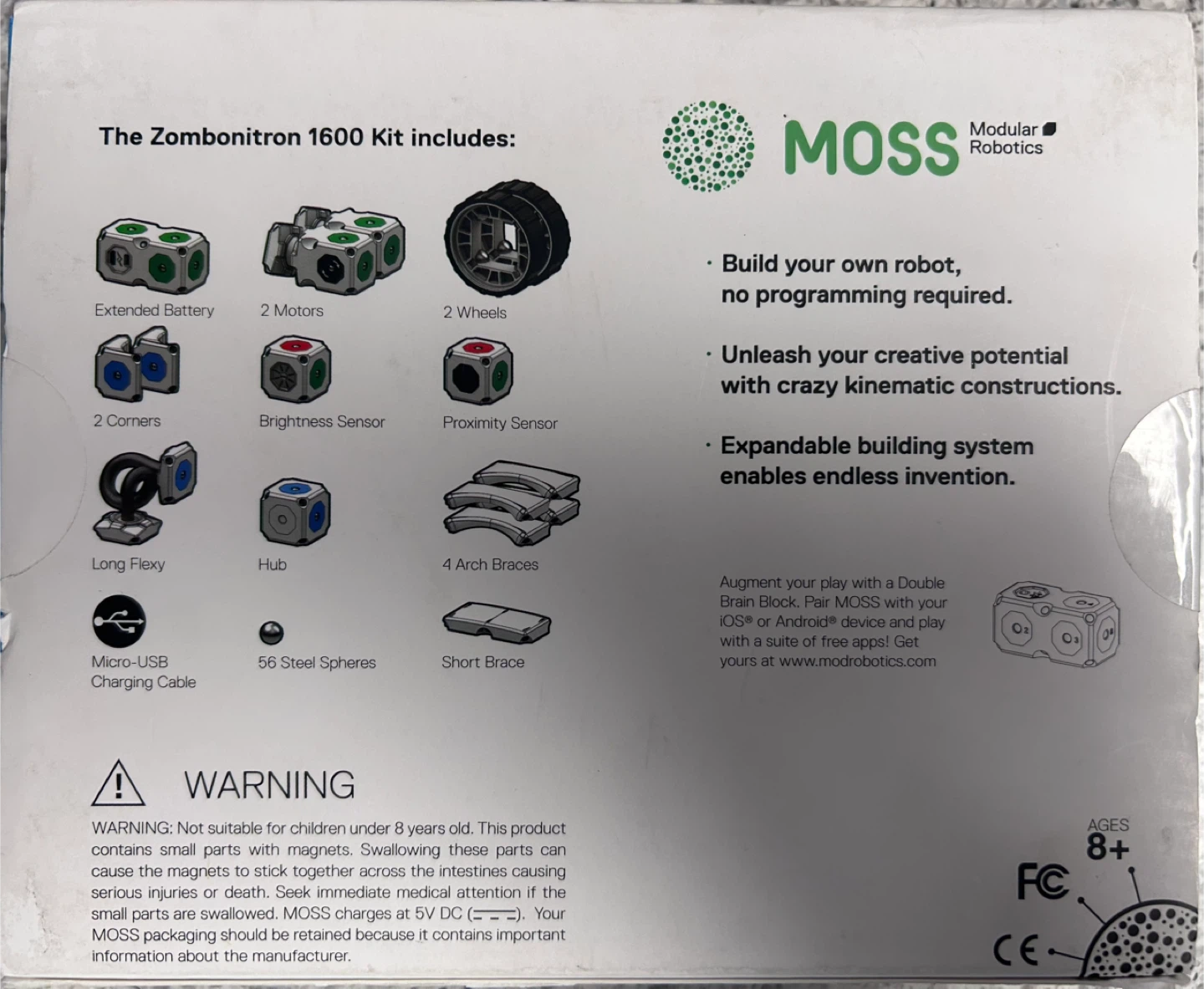 MOSS Zombonitron 1600 Robot Construction System - photo 2