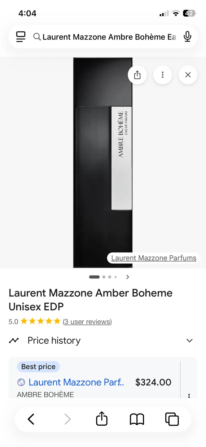Laurent Mazzone Ambre Bohème Eau de Parfum 100ml - photo 2