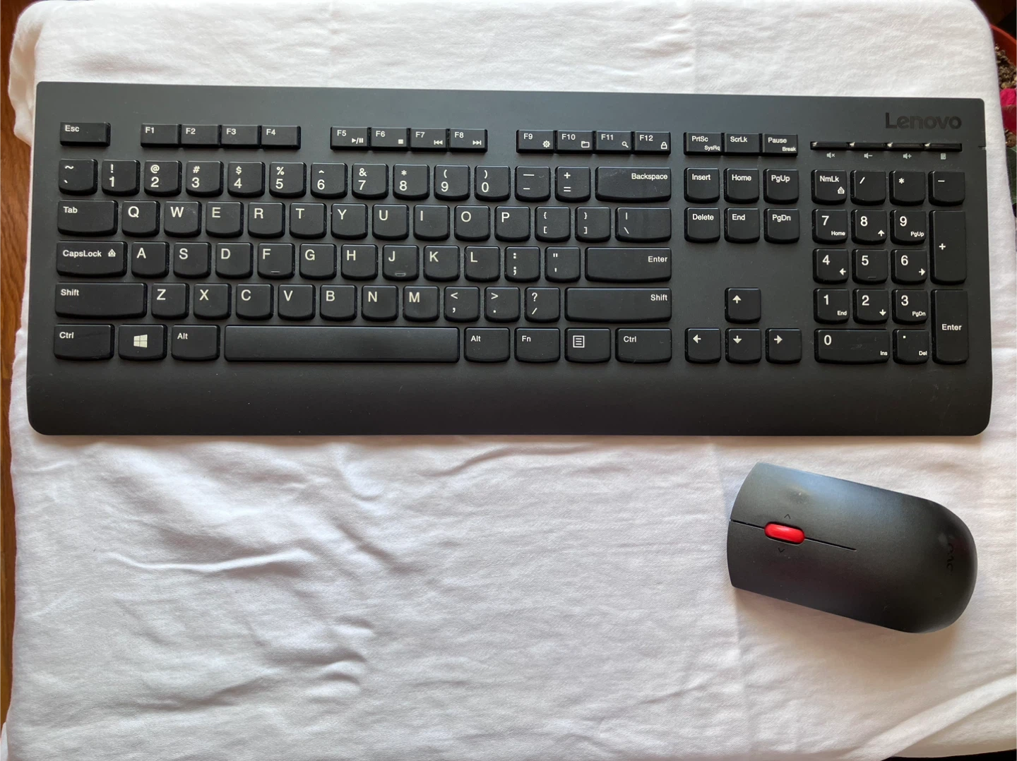 Lenovo Wireless Keyboard and Mouse Combo - photo 3