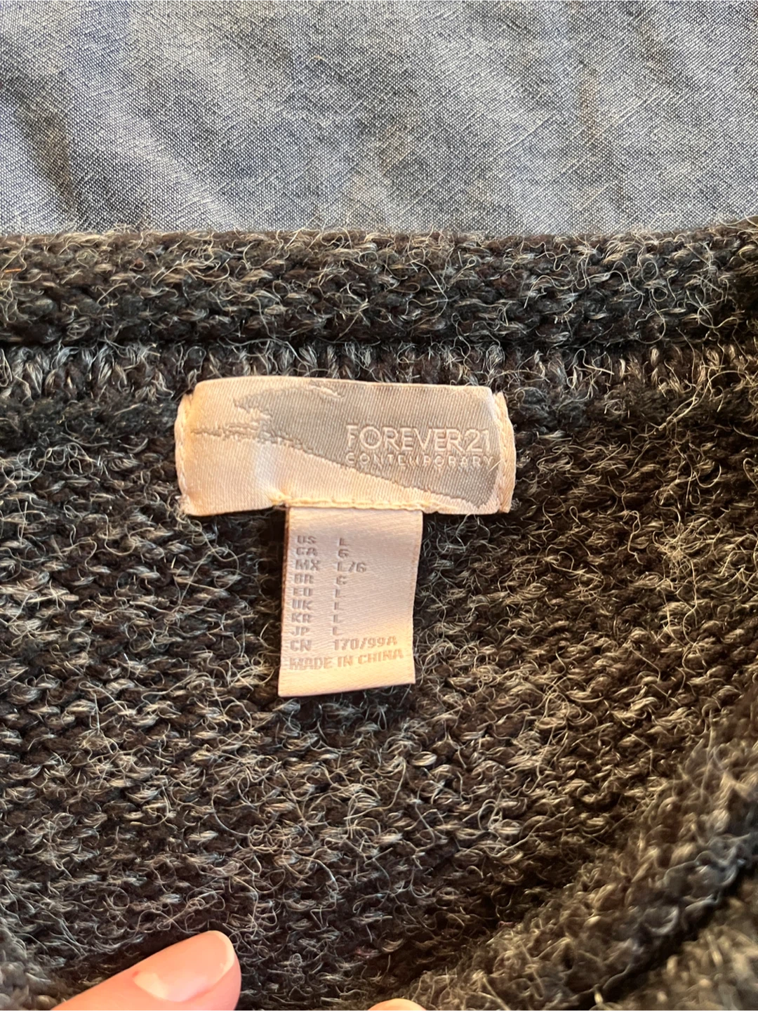 Forever 21 Warm sweater, size L - photo 4