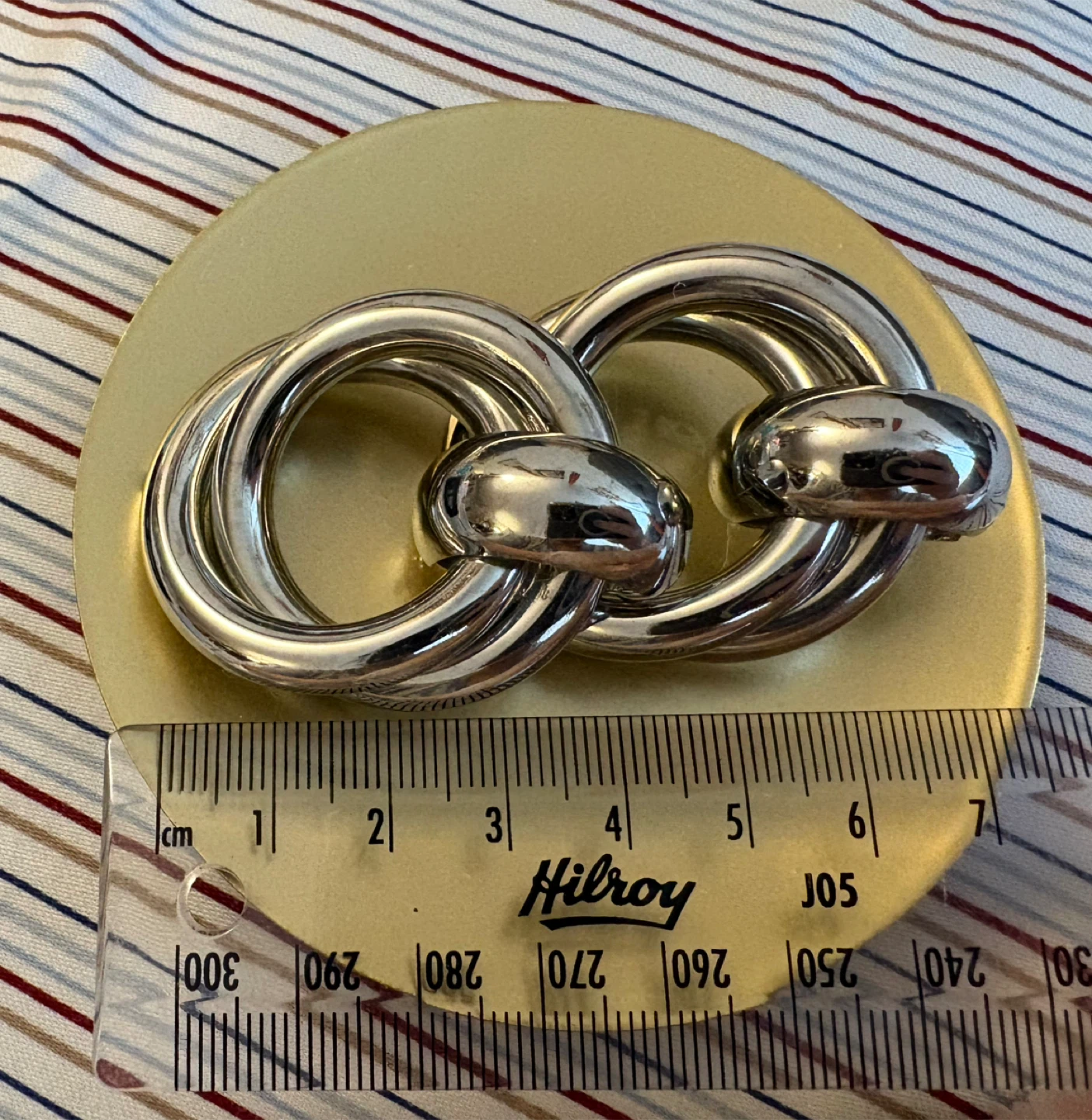 Vintage silver tone Earring. - photo 3