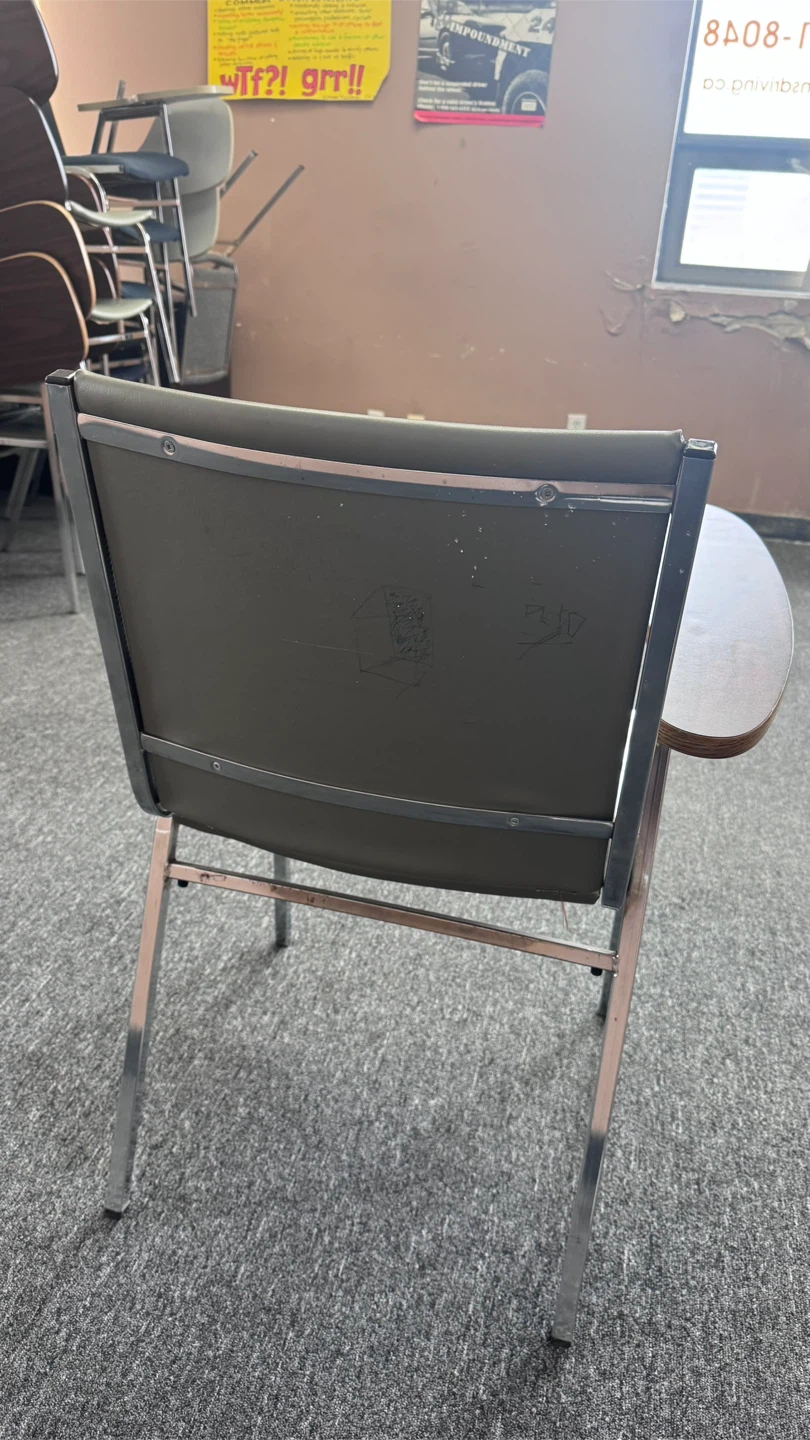 Student Writing Chair with Attached Tablet - photo 2