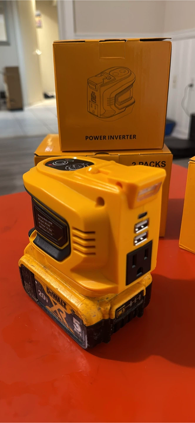 Livowalny 20V Power Inverter 200W for camping - photo 3