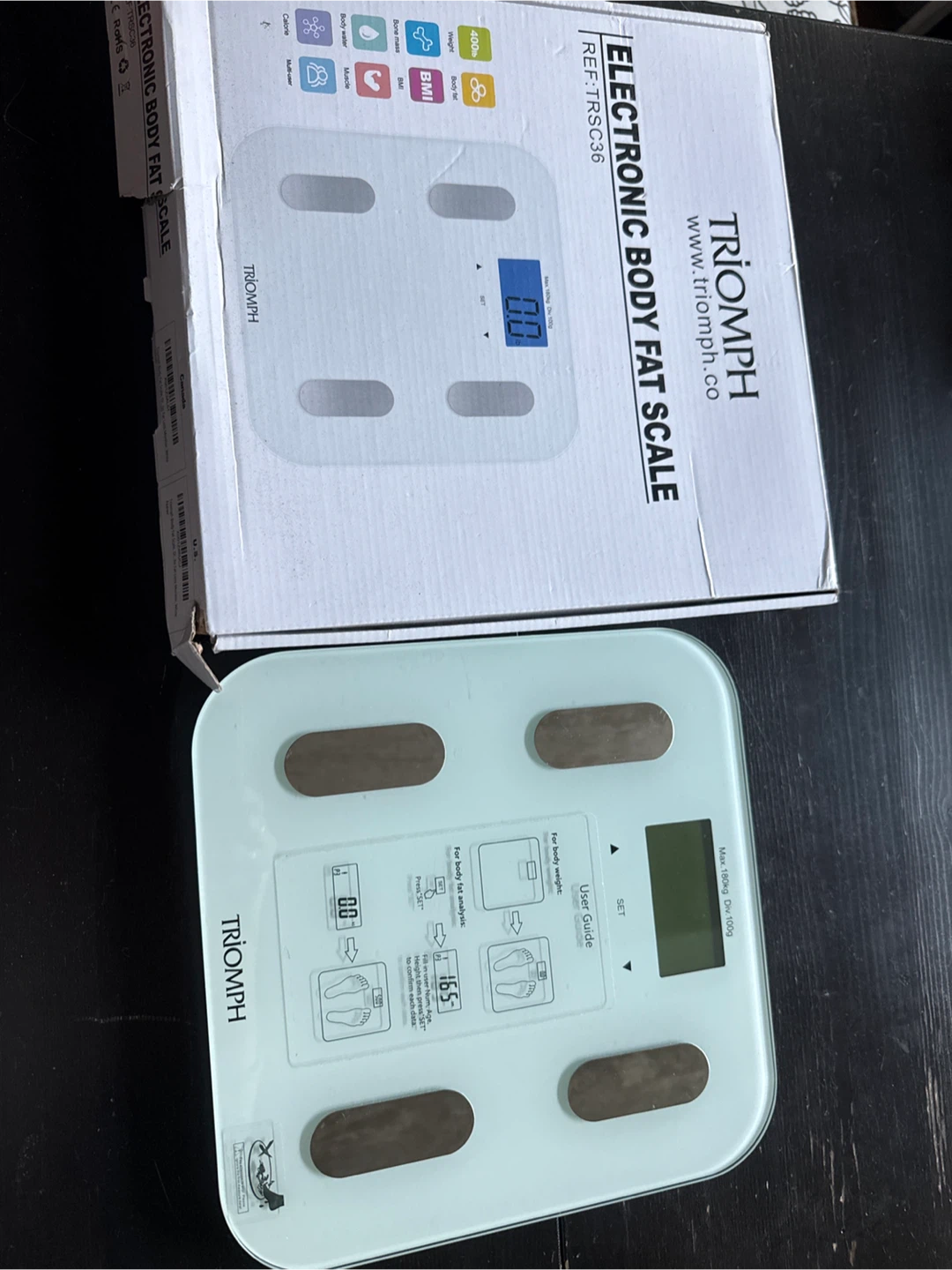 TRIOMPH Electronic Body Fat Scale - photo 2