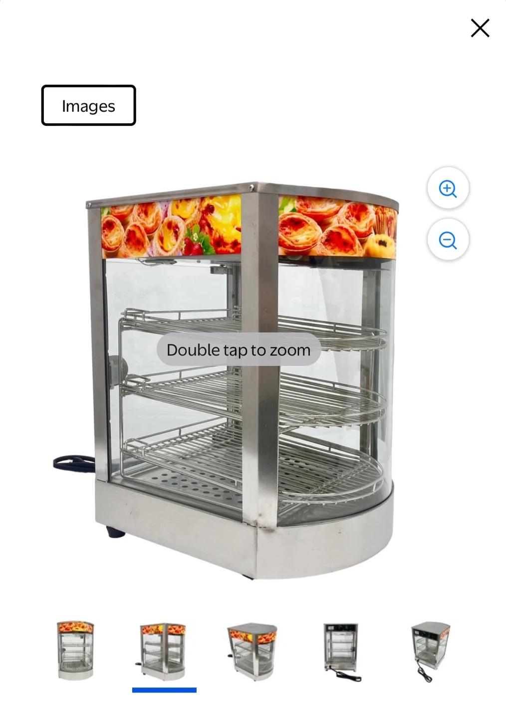 Commercial Food display warmer 3 Tier - photo 5