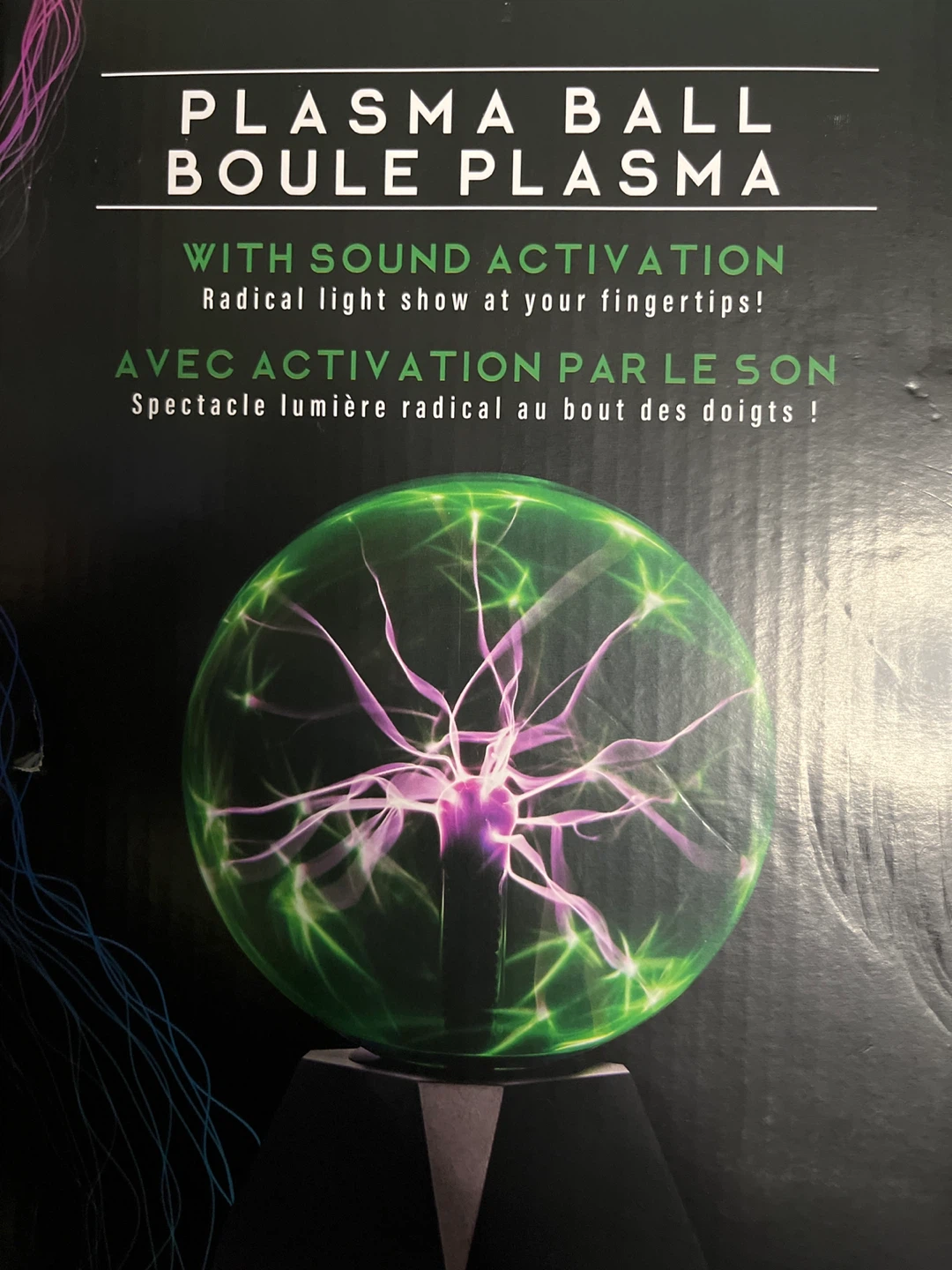 Plasma Ball with Sound Activation (6 Inch)