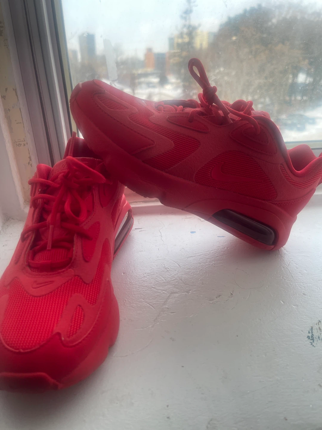 Nike Air Max 200 Red Sneakers - Women's Size 7.5 - photo 3
