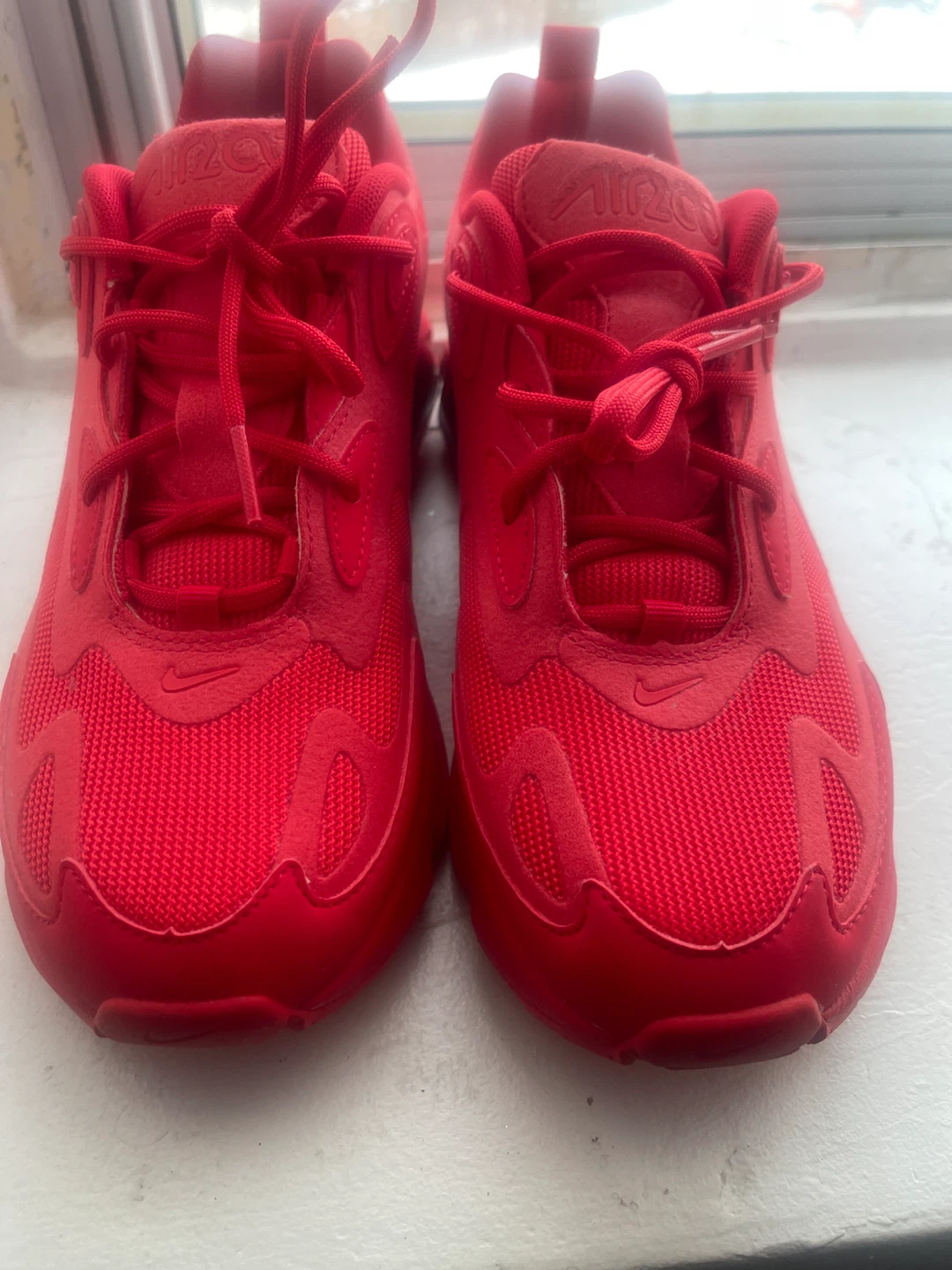 Nike Air Max 200 Red Sneakers - Women's Size 7.5